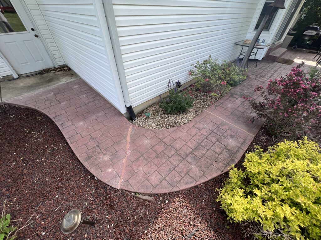 Wraparound Sidewalk After