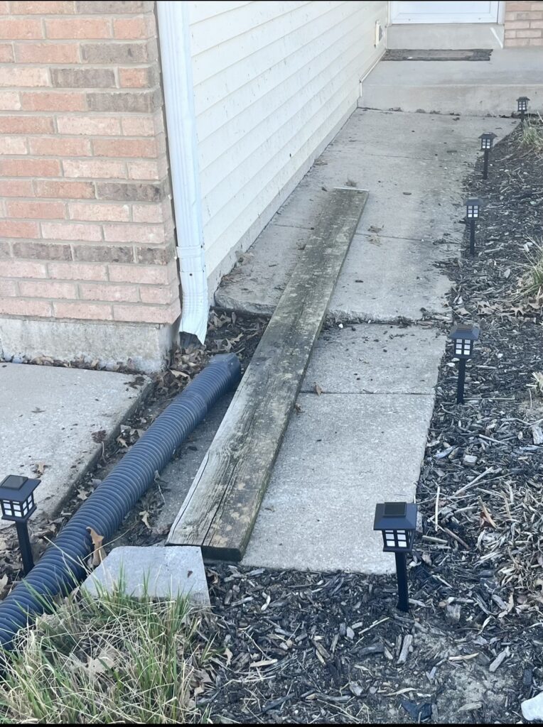 Front Walk Before