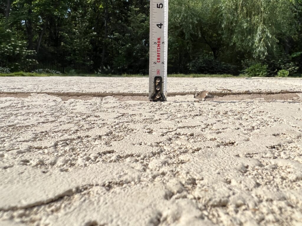 Settled Pool Deck